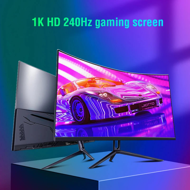 Anmite  27"FHD 240hz Curved Gaming Computer Monitor HDR USB-C  FHD [1920 x 1080] 240HZ PCHDMI Ultra-thinscreen Display