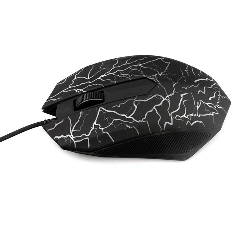 USB Wired Mouse Gaming Mouse 2400 DPI LED Backlit Professional Gamer Mice Ergonomic Computer Mouse for PC Laptop Macbook