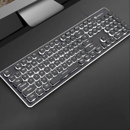 Silent Keyboard Mechanical Wired Gaming Colorful Backlit Mechanical Chocolate Keyboard Gamer Keyboard for Pc Laptop Accessories