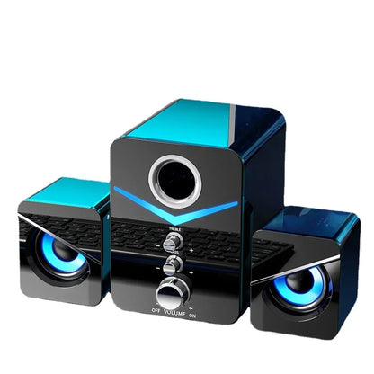 Home Theater System PC Bass Smart Subwoofer Bluetooth-compatible Speaker Portable Computer Speakers Music Boombox For Desktop